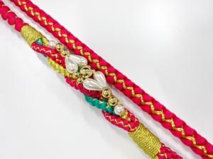 正絹　振袖用　手組帯締め